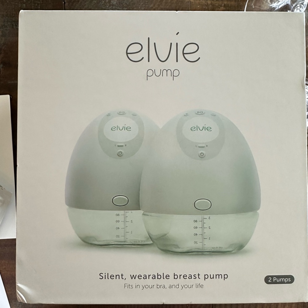 Elvie Wearable Breast Pump Set with extras